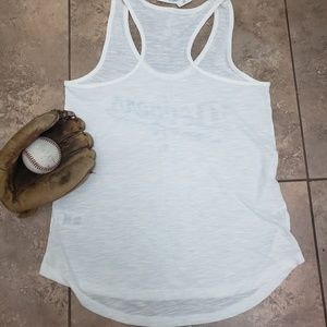 Majestic Tops - LA Dodgers NWT Racerback Tank With Sequins Majestic Tops - LA Dodgers NWT Racerback Tank With Sequins